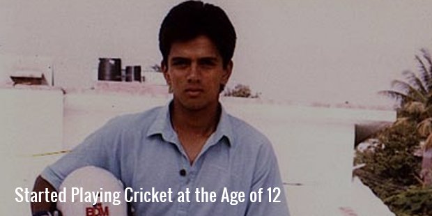 started playing cricket at the age of 12