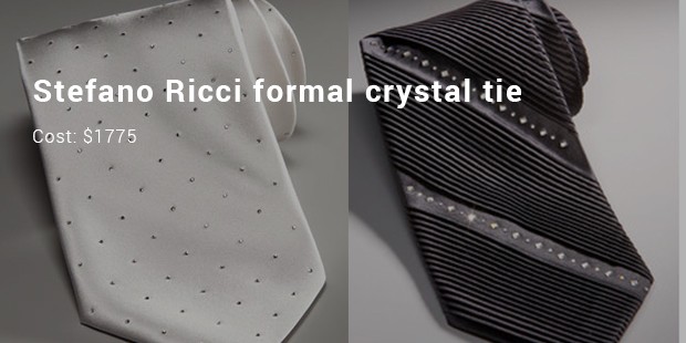 stefano ricci formal crystal tie