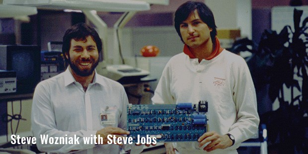 steve wozniak with steve jobs