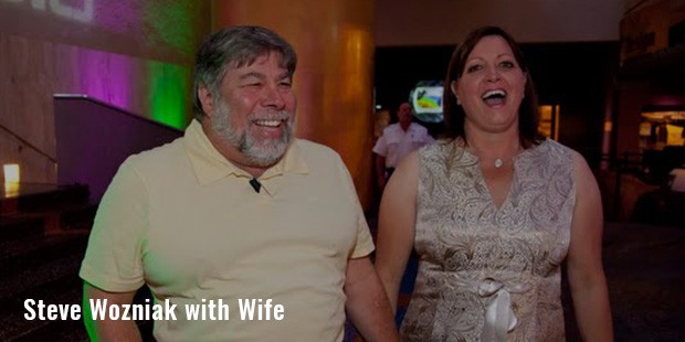 steve wozniak with wife