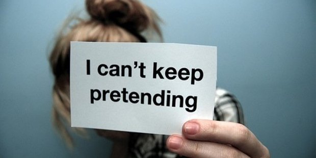 stop pretending