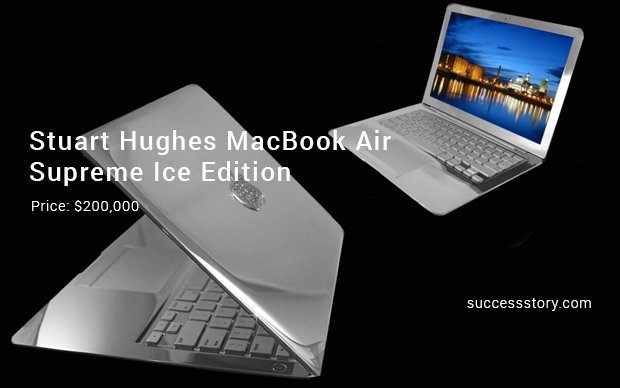 stuart hughes macbook air supreme ice edition