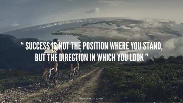 Success is not the position