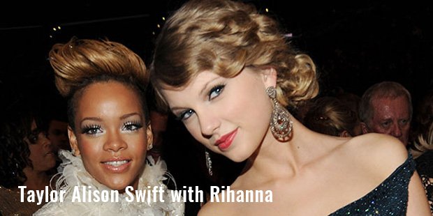 taylor alison swift with rihanna