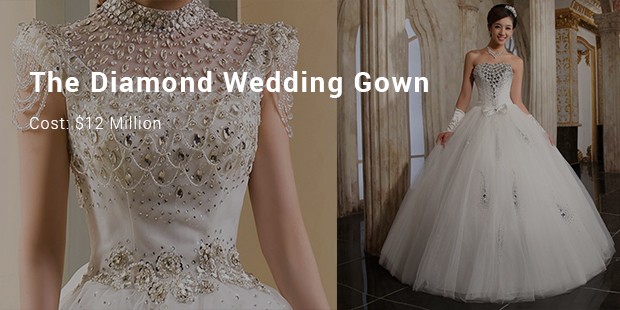 the diamond wedding gown