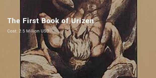 the first book of urizen