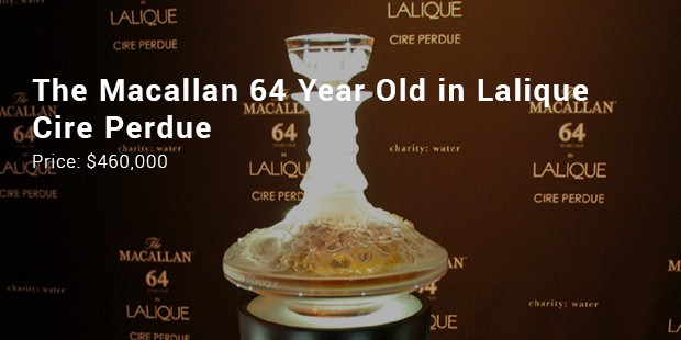 the macallan 64 year old in lalique