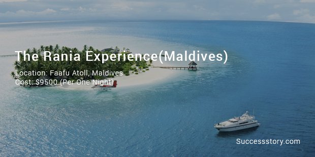 the rania experience(maldives)