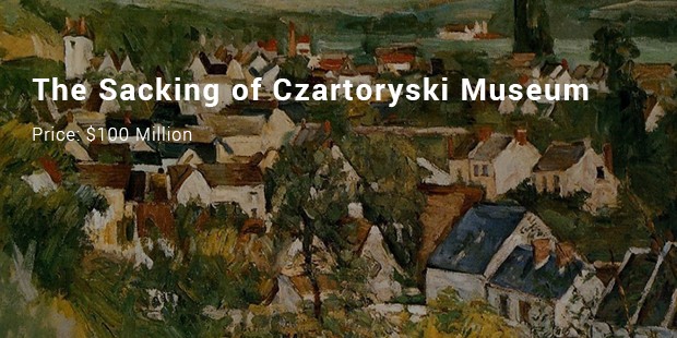 the sacking of czartoryski museum