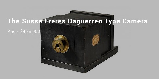 the susse freres daguerreo type camera