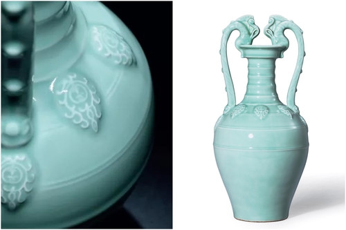 the yongzheng emperor’s double dragon amphora