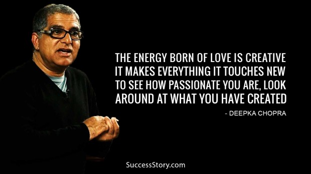 the energy born of love