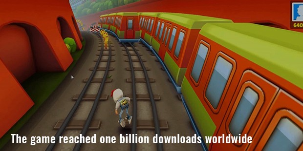 the game reached one billion downloads worldwide