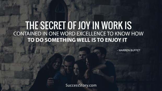 the secret of joy