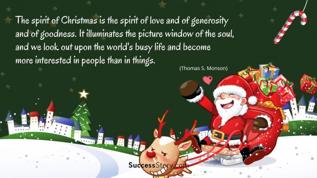 The spirit of christmas