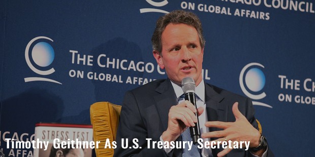 timothy geithner as u