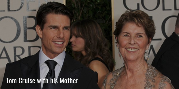 Tom Cruise with his Mother