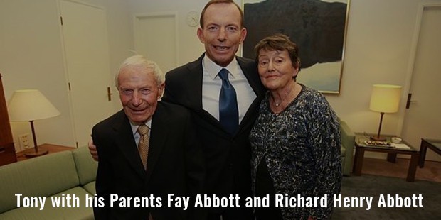 tony with his parents fay abbott and richard henry abbott