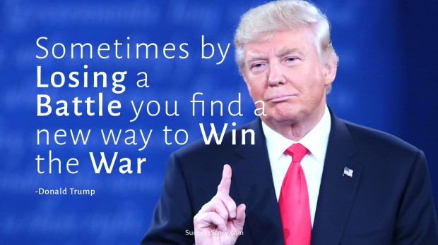 trump on losing