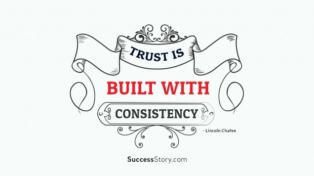 trust is built with