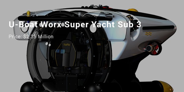 u boat worx super yacht sub 3