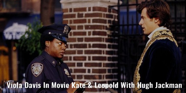 viola davis in movie kate   leopold with hugh jackman