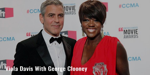 viola davis with george clooney