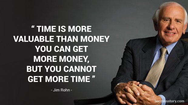 Time is more valuable