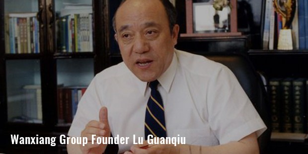 wanxiang group founder lu guanqiu