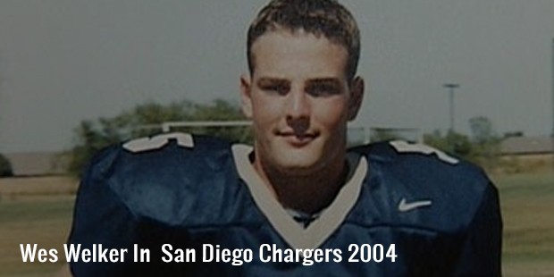 wes welker in  san diego chargers 2004
