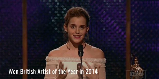 Won British Artist of the Year in 2014