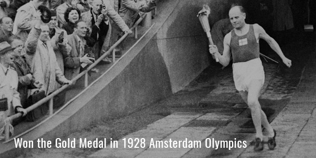 won the gold medal in 1928 amsterdam olympics