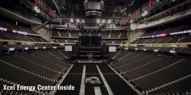 xcel energy center inside