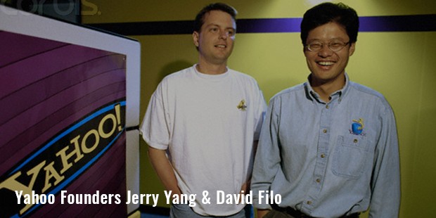 yahoo founders jerry yang   david filo