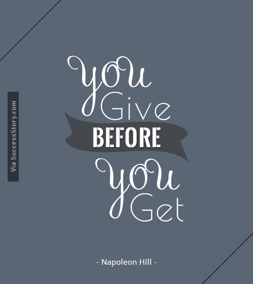 QUOTES BY NAPOLEON HILL - REAL SUCCESS MANTRA