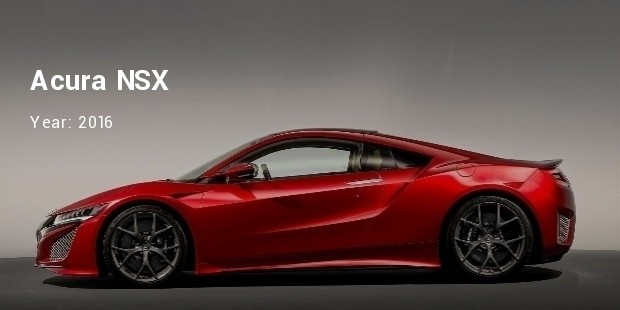 acura nsx