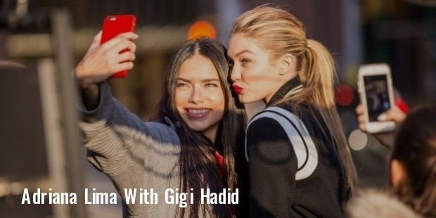 adriana lima   gigi hadid