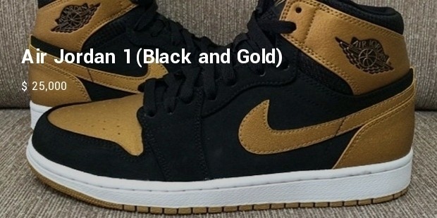 air jordan 1  black and gold 