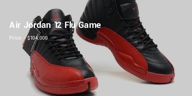 air jordan 12 flu game most expensive