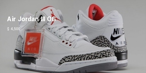 air jordan iii og