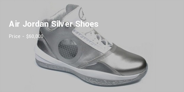 jordan silver shoes