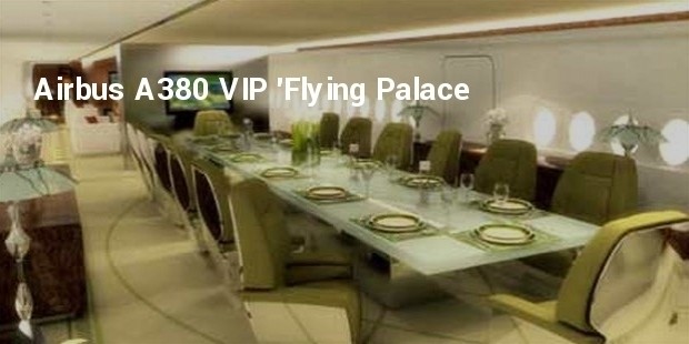 airbus a380 vip flying palace