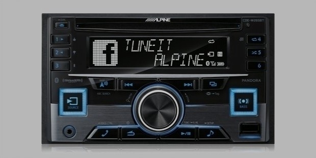 alpine cde w265bt