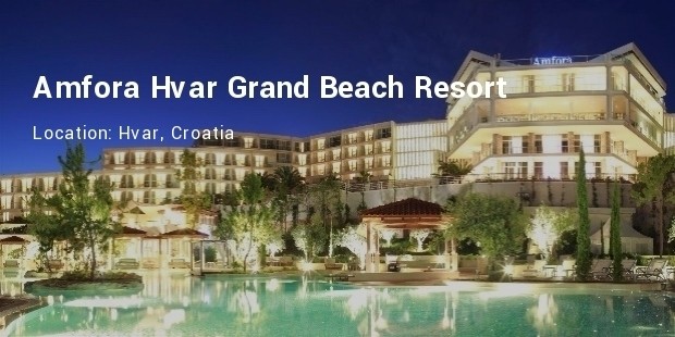 amfora hvar grand beach resort