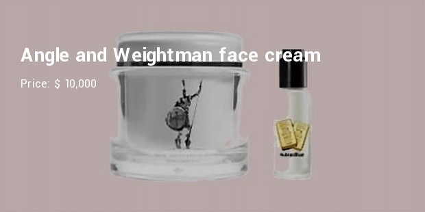 angle and weightman face cream