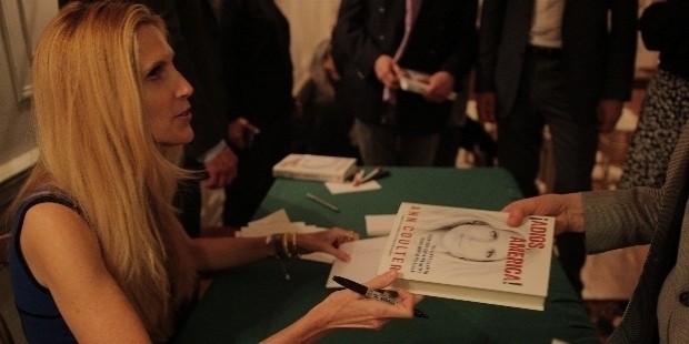 ann coulter signs book fan 1