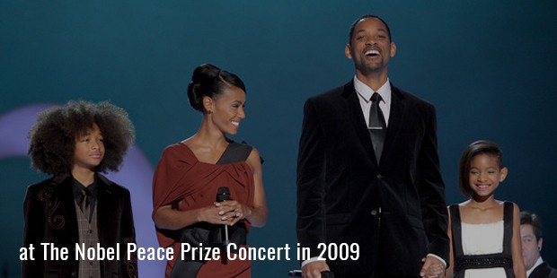 at The Nobel Peace Prize Concert in 2009