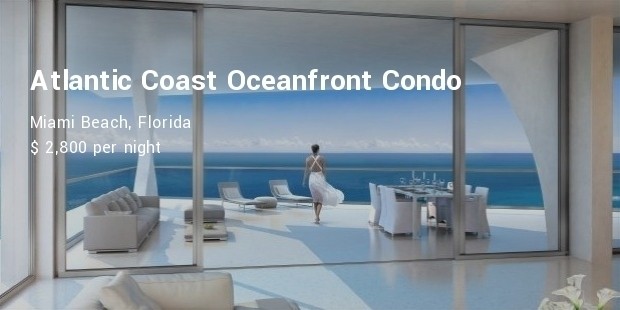 atlantic coast oceanfront condo, miami beach, florida