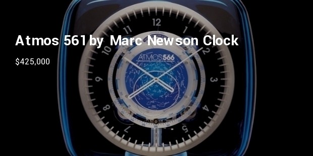 atmos 561 by marc newson clock