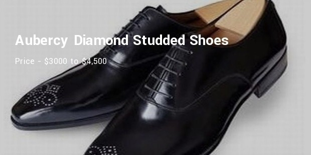 aubercy diamond studded shoes